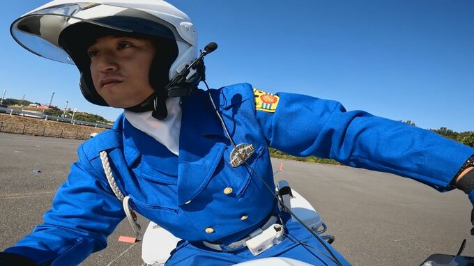 交通機動隊のエース　靭帯損傷…けが乗り越えた白バイ隊員28歳の決意　大分県警　|　大分のニュース｜OBS NEWS｜大分放送