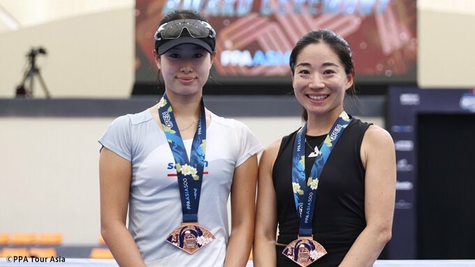 ピックルボール女子ダブルスで吉冨愛子と16歳・佐脇京ペアが銅メダル獲得 2大会連続の表彰台【ホーチミンシティOP】|TBS NEWS DIG