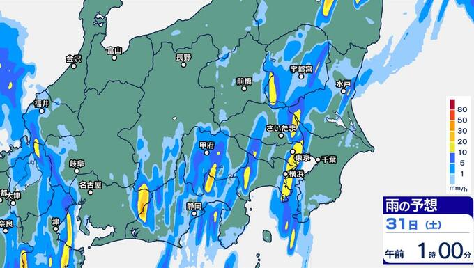 関東の雨の予想詳しく【関東～東海　雨雲の動き予測・きょう夕方～深夜】熱帯低気圧が３０日夜に関東の東海上を北上　|　鹿児島のニュース｜MBC NEWS｜南日本放送