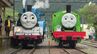 きかんしゃトーマス号が“親友”のパーシーと再会 災害で離れて約2年半…創業100年の大井川鉄道 原作80年も重なり特別な年に=静岡　|　静岡のニュース | SBSNEWS | 静岡放送
