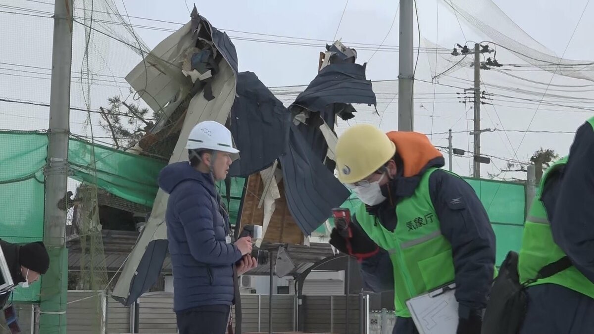 【続報】「竜巻などの激しい突風を念頭に調査」約1.6キロの範囲で突風と見られる現象か 住宅の屋根飛ばされ中学校や住宅に被害 | TBS ...