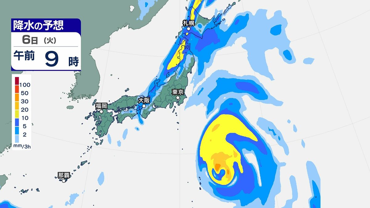 【台風情報】「台風27号(チョーイワン)」北上中...最大瞬間風速60m/s予想、今後の進路・日本への影響は...10月11日までの雨風シミュレーションで確認【気象庁1日10時05分発表】