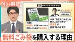 無料ごみ袋をなぜ購入?花火大会無料招待券や銀行の封筒…無料配布品に相次ぐ“転売” 条例に“一文”追加で効果も【Nスタ解説】|TBS NEWS DIG
