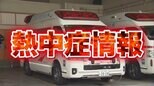 全国で1114人が『熱中症』で救急搬送　前年同期比で約0.9倍　都道府県別の最多は福岡で73人　兵庫が70人で続く【消防庁・熱中症情報5/18～24】|TBS NEWS DIG