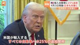 “日本がアメリカ車の進出を不当に阻んでいる”米・政府高官 トランプ氏 輸入自動車に25%の追加関税を発表 日本も対象に 4月3日発動予定|TBS NEWS DIG