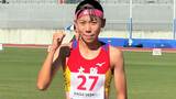 高校生の久保凛、女子800mを大会新記録で優勝!「応援してくれているみんなの気持ちも背負って走った」|TBS NEWS DIG