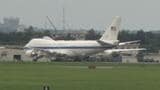 トランプ大統領の訪中に随行か 米軍の空中指揮機「E-4B ナイトウォッチ」が嘉手納基地に一時飛来|TBS NEWS DIG