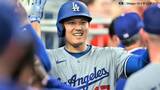 大谷翔平 メジャー初安打＆初打点のキム ヘソンに大喜び、自身も“50-50”達成の球場で10盗塁＆9号|TBS NEWS DIG