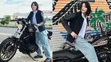 【 彩雪 】　愛車ハーレーで「バイク乗りの休日」を満喫　ライダーズカフェでカレーとスイーツを堪能する姿に「素敵なひと時」「バイク姿カッコいい」と反響|TBS NEWS DIG