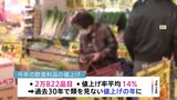 過去30年類を見ない値上げの年 来年も値上げラッシュ すでに値上げ食品は7000品目 1.5倍超のペース|TBS NEWS DIG