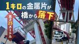25メートルの高さから1キロの“金属片”文化財の吊り橋を「緊急点検」 | 福岡のニュース|RKB NEWS|RKB毎日放送