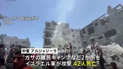 イスラエル軍、ガザ難民キャンプなどへの攻撃で約40人死亡　ヨルダン川西岸、レバノンでも軍事作戦| TBS CROSS DIG with Bloomberg