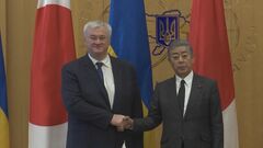 日ウクライナ外相会談  北朝鮮兵士のロシア派遣など協議 安全保障分野で情報共有の強化で一致| TBS CROSS DIG with Bloomberg