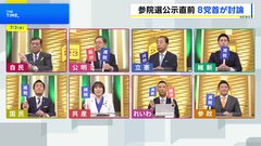 参院選あす公示　与野党首討論　物価高対策などめぐり論戦| TBS CROSS DIG with Bloomberg
