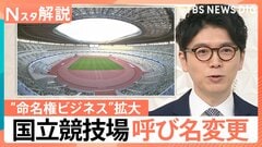 国立競技場の呼び名変更「MUFGスタジアム」に、“命名権ビジネス”拡大の理由【Nスタ解説】| TBS CROSS DIG with Bloomberg