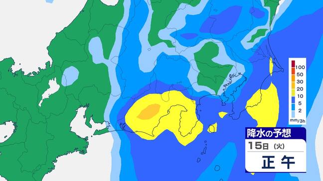 東海地方で線状降水帯発生のおそれ　多いところでは24時間に150mmの降雨予想も【雨と風のシミュレーション】土砂災害や河川の氾濫に厳重警戒を|TBS NEWS DIG