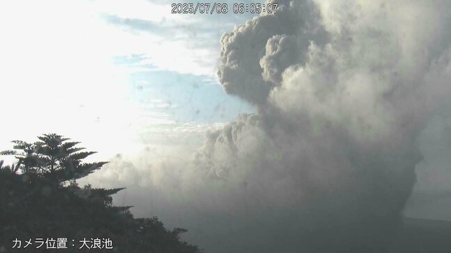 新燃岳で再び連続噴火続く　噴煙1800ｍ　鹿児島・宮崎【8日・9日の降灰予報】|TBS NEWS DIG
