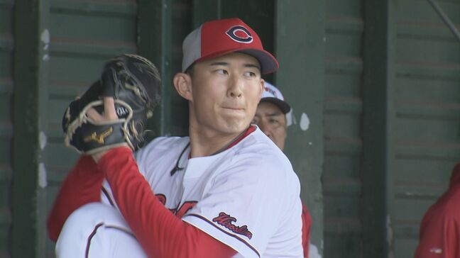 【カープ沖縄キャンプ】ドラ2齊藤汰直オープン戦開幕投手へ　「筒香さんと対戦してみたい」強打者相手に力試し誓う　ワクワクした気持ち|TBS NEWS DIG