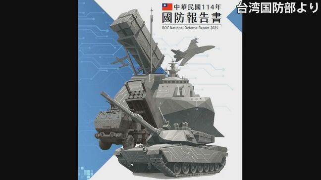 台湾「国防報告書」を公開　中国の「グレーゾーン攻撃」が常態化と危機感|TBS NEWS DIG