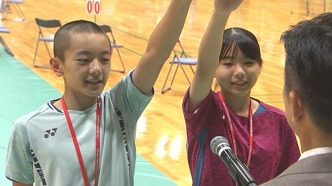 全国中学校体育大会バドミントン競技、大分で開幕　432人が熱戦を繰り広げる|TBS NEWS DIG