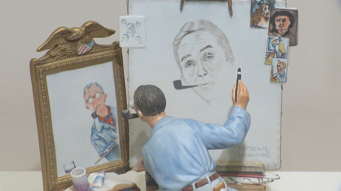 人気イラストレーターの作品も“瀬戸焼”で立体化　昭和20年代～平成の輸出品中心に約200点展示「華麗なる陶人形展」　|　名古屋・愛知・岐阜・三重のニュース【CBC news】 | CBC web