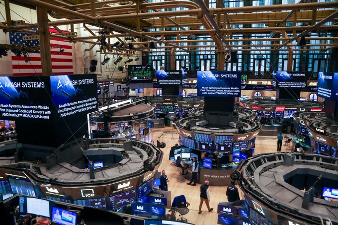 【米国市況】株下落、ホルムズ海峡巡る期待で安値は離れる－原油上昇