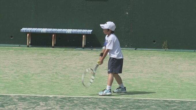 目標は「フェデラー」　全国小学生テニス選手権大会の青森県予選　|　青森のニュース│ATV NEWS│青森テレビ