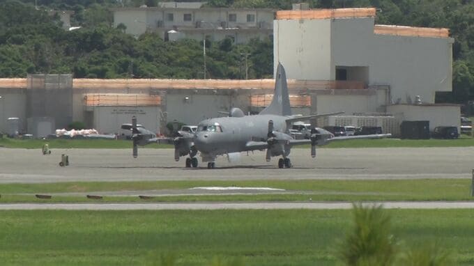 北朝鮮の「瀬取り」監視のためカナダ空軍の哨戒機が嘉手納基地に飛来|TBS NEWS DIG