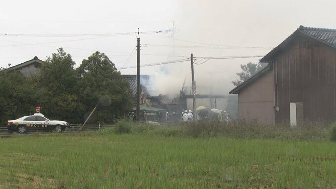 「煙が出ている」空き家全焼　通りかかった人が119番通報　けが人なし住宅　富山　|　富山のニュース｜天気・防災｜チューリップテレビ
