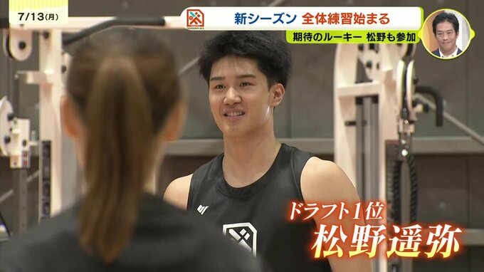 【広島ドラゴンフライズ】　新シーズン全体練習始まる　期待のルーキー松野遥弥も参加|TBS NEWS DIG