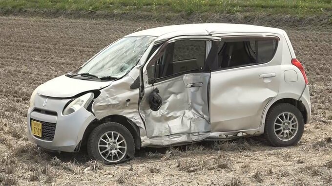 【速報】事故で男性1人が搬送　軽トラックと軽乗用車が衝突　青森県弘前市|TBS NEWS DIG