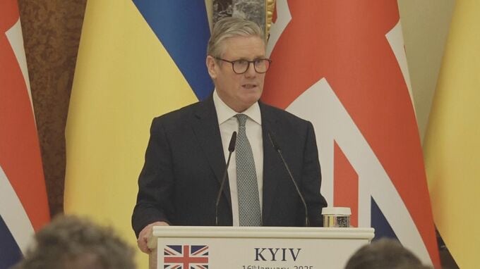英首相　ウクライナへの派兵検討　戦闘終結後の平和維持念頭に|TBS NEWS DIG