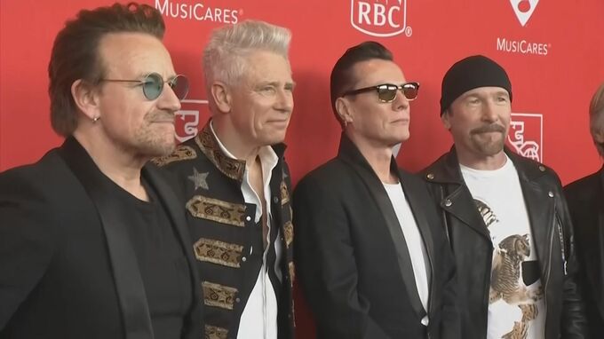 ロックバンド「U2」 ガザの人道危機に声明「残虐行為に正当化の余地はない」|TBS NEWS DIG