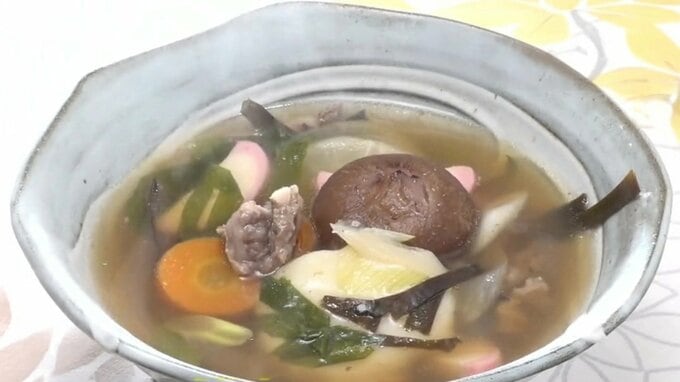 あなたのお雑煮どんな味？餅の消費に迷っている人も必見　食の名人直伝の『熊本ご当地お雑煮レシピ』|TBS NEWS DIG