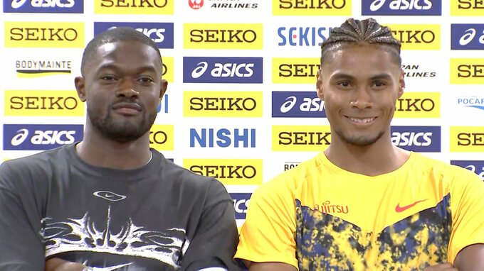 男子400m今季初戦の中島佑気ジョセフ「過去最高のシーズンになると確信」【GGP前日会見】|TBS NEWS DIG
