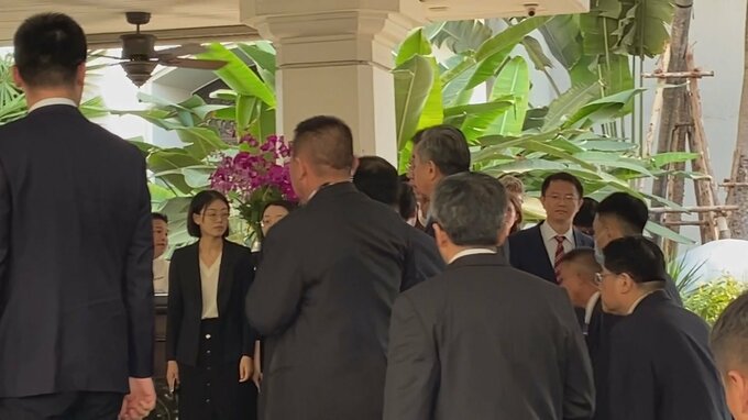 米中高官がタイ・バンコクで会談　台湾問題や中東情勢を協議か