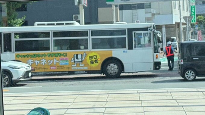 路線バスが自転車と接触　13歳の中学生が転倒し軽傷　ヘルメット着用　熊本市中央区新屋敷の県道|TBS NEWS DIG
