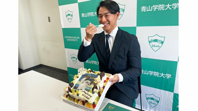 【ロッテ】ドラ1・西川史礁が22歳の誕生日に青山学院大学を卒業「最終的には新人王をとれるようにこの1年間やっていきたい」|TBS NEWS DIG
