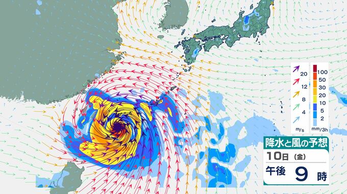 【台風9号の影響は？】勢力を維持したまま沖縄に接近へ…接近前から高波にも注意・警戒　全国的に気温上昇…猛暑日にも注意　進路予想・雨風シミュレーション【気象庁7日発表】|TBS NEWS DIG