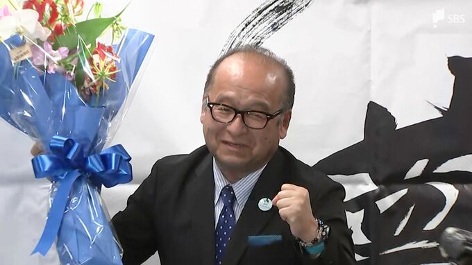 【速報】現職・長谷川寛彦氏(63)が再選 新人との一騎打ち制す 静岡・菊川市長選 投票率は過去最低の58.37％　|　静岡のニュース | SBSNEWS | 静岡放送