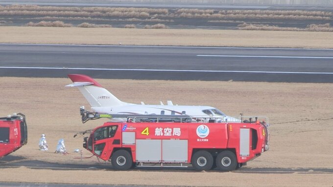 速報　大分空港で小型機が滑走路はずれ草むらに　約２時間滑走路再開も大幅な遅れや欠航　|　大分のニュース｜OBS NEWS｜大分放送