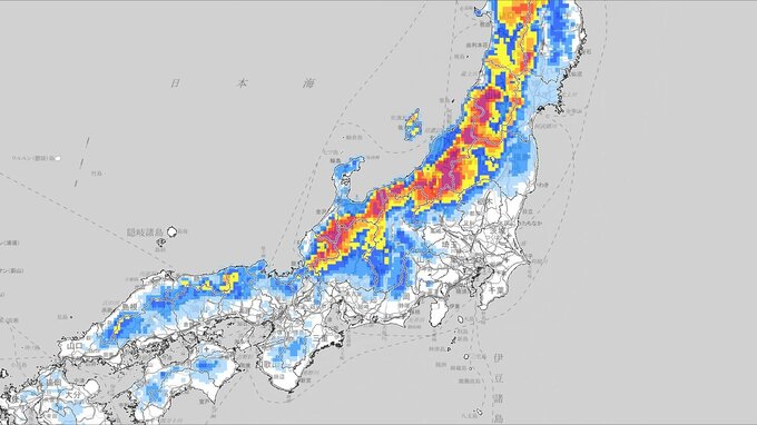 【大雪情報】最強寒波襲来　いつどこで？どれくらい雪降る？警戒必要な時間は？詳しく【大雪と雨のシミュレーション13日まで】|TBS NEWS DIG