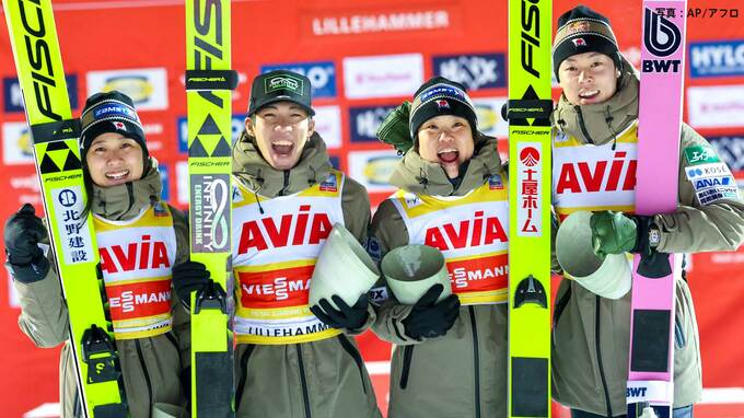 【スキージャンプW杯】混合団体で日本が12季ぶり優勝！伊藤有希「チームメイトを信じていた」|TBS NEWS DIG