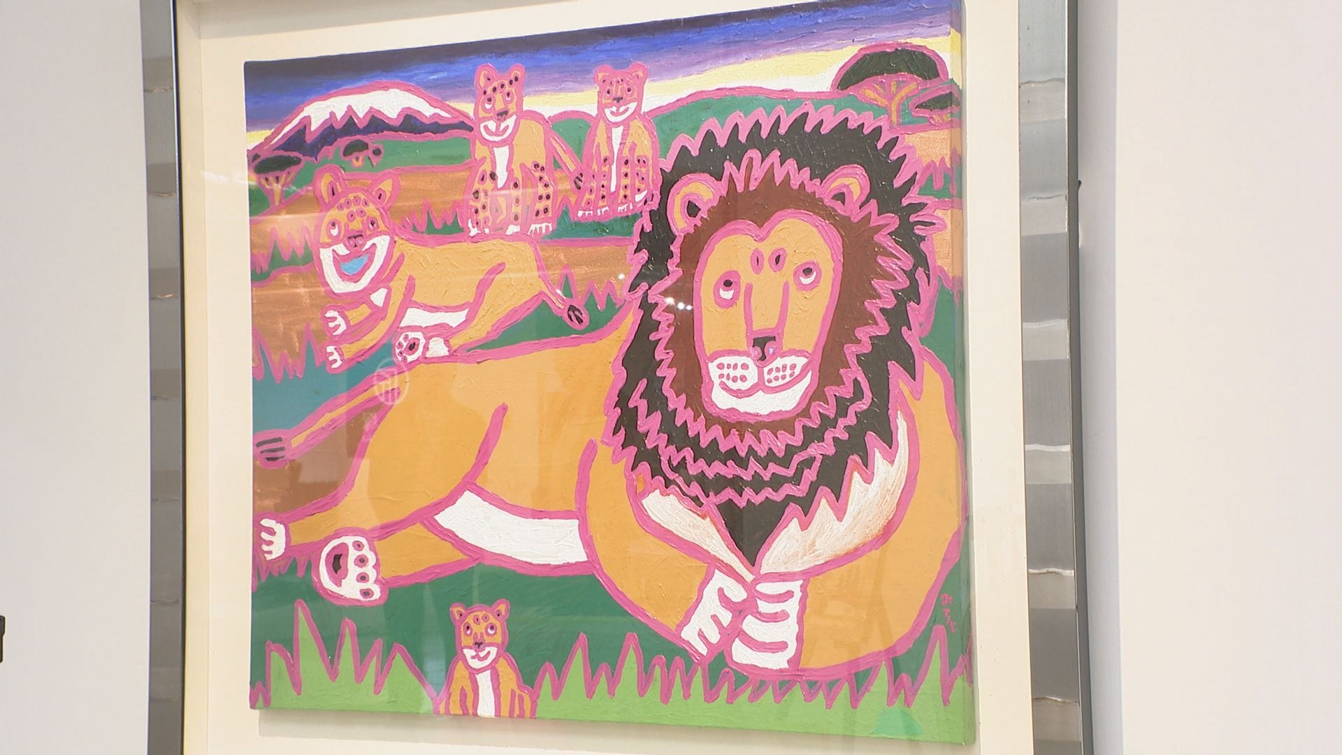 TBSドラマ「ライオンの隠れ家」劇中作家が金沢で絵画展 新作8作品を