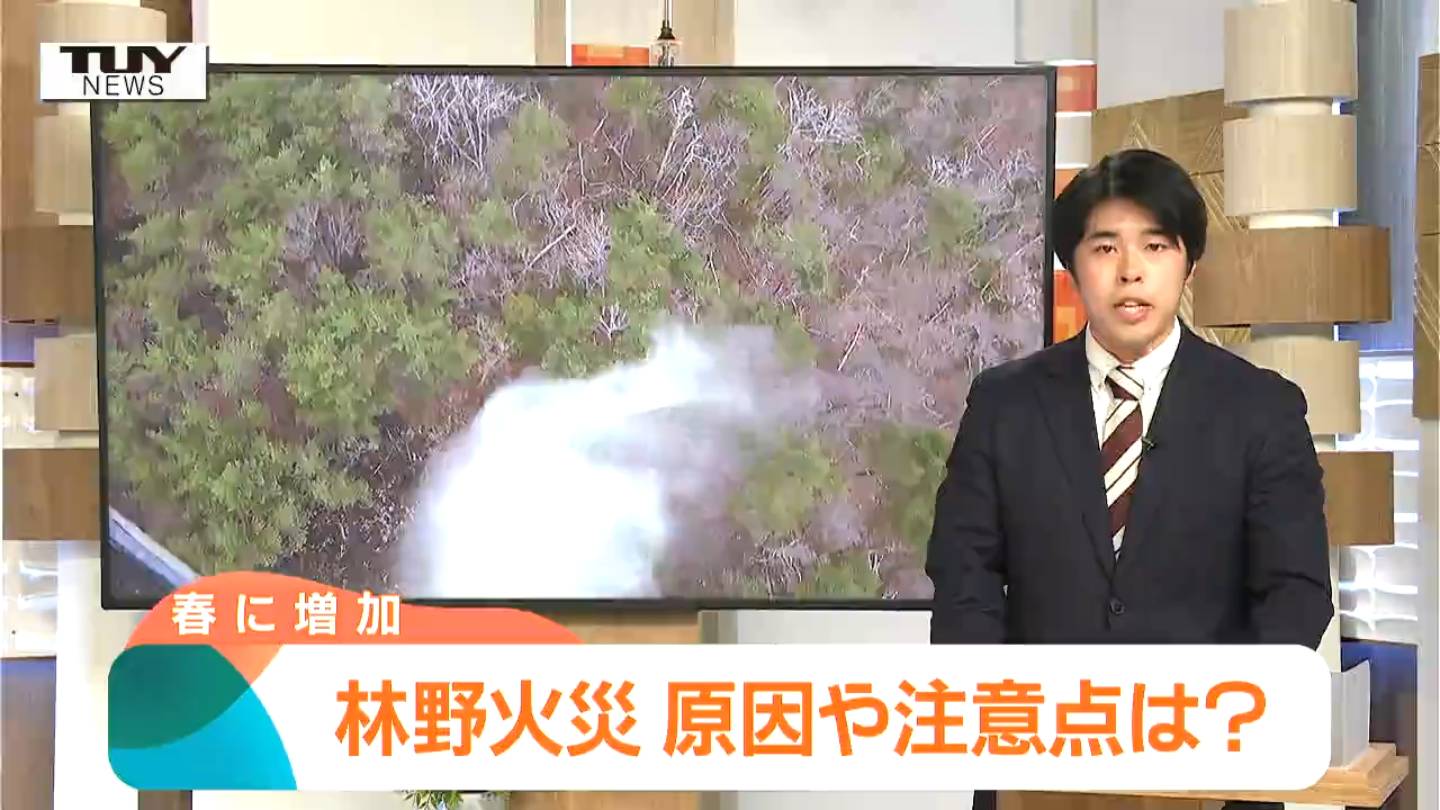 あっという間に燃え広がり 今の時期多く発生する林野火災 防止する