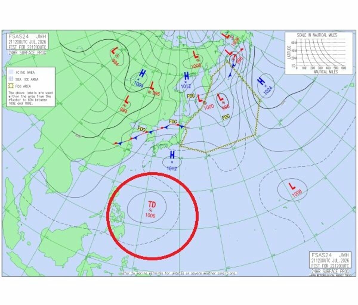 【次の台風のたまご】南海上に熱帯低気圧発生へ　日本への影響は？　※22日午前7時半