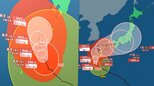 【台風最新情報】非常に強い台風10号　最大瞬間風速70メートル雨量600ミリ予想　九州直撃から日本横断おそれ…暴風警戒域に中国・四国・九州すっぽり　週末にかけて近畿・東海に進路予想も…|TBS NEWS DIG