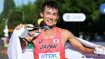 新種目の男子35km競歩 川野将虎が銀メダル!金まで“わずか1秒”に拳たたきつけるもアジア新 野田9位、松永26位|TBS NEWS DIG