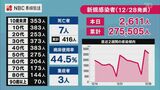 新型コロナ新規感染者 長崎県内で2,611人 新規クラスター高齢者福祉施設で5件 | 長崎のニュース | 天気 | NBC長崎放送