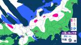 【大雪情報】近畿地方は7日昼前~8日にかけて普段雪の少ない中部や南部でも大雪に 積雪や路面の凍結による交通障害に警戒【大雪と雨のシミュレーション】 | 富山のニュース|天気・防災|チューリップテレビ